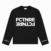 FCTNRE Longsleeve Black/White
