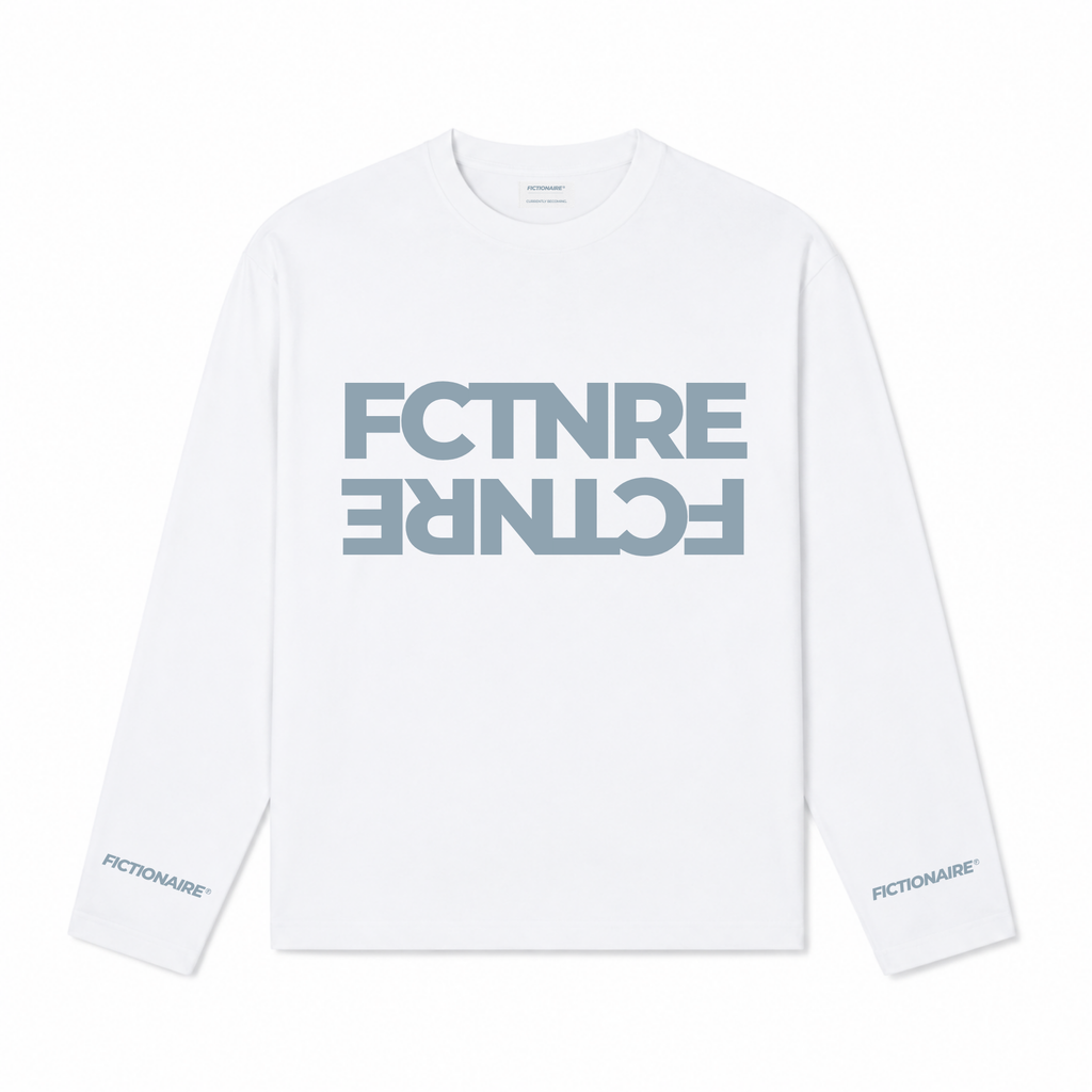 FCTNRE Longsleeve White/Blue