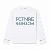 FCTNRE Longsleeve White/Blue