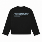 Future Starts as Fiction Longsleeve Black/Blue