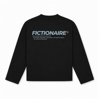Future Starts as Fiction Longsleeve Black/Blue