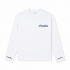 Fictionaire Studios Longsleeve White/Blue