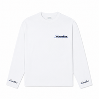Fictionaire Studios Longsleeve White/Blue