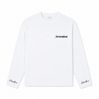 Fictionaire Studios Longsleeve White/FCTNRE Blue