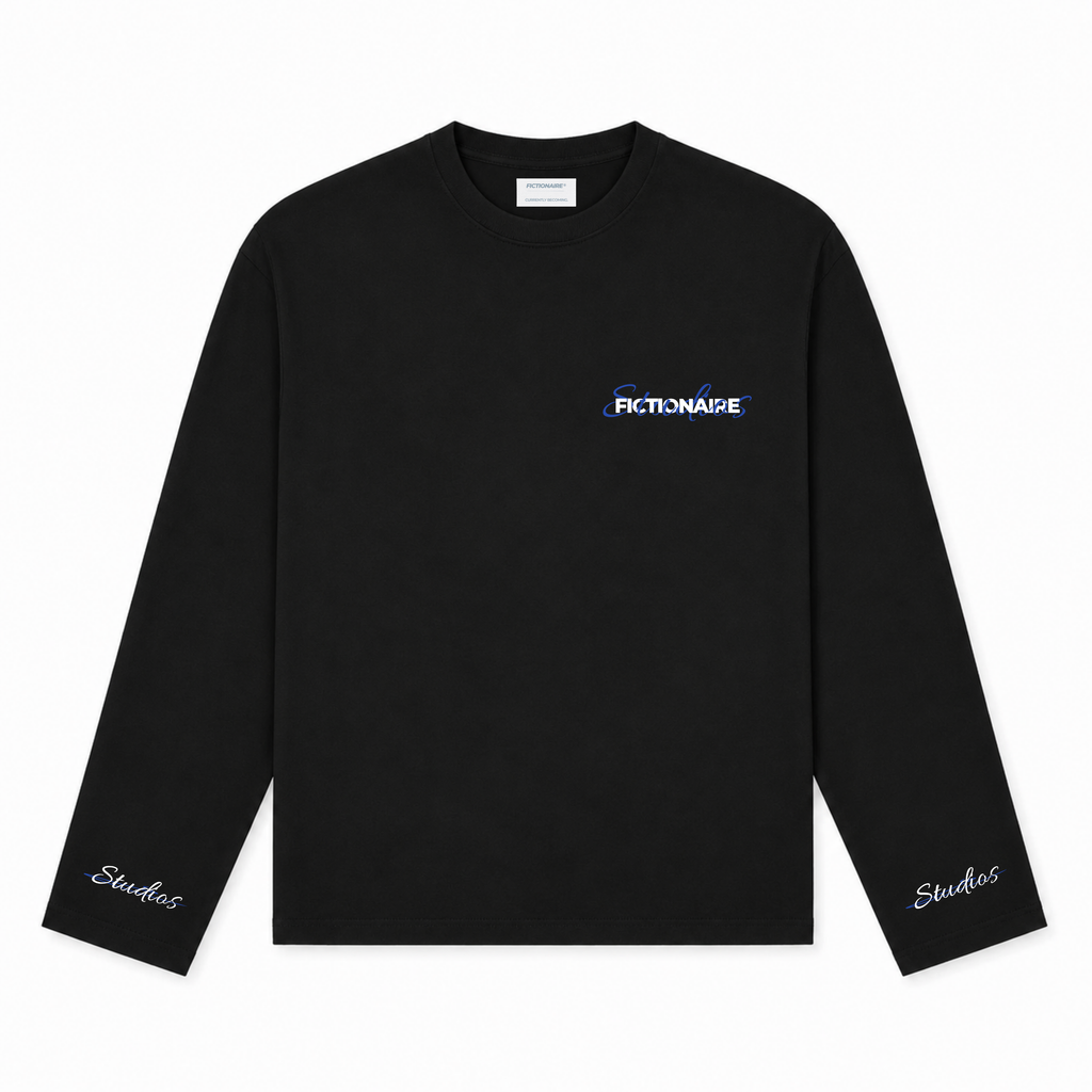 Fictionaire Studios Longsleeve Black/Blue