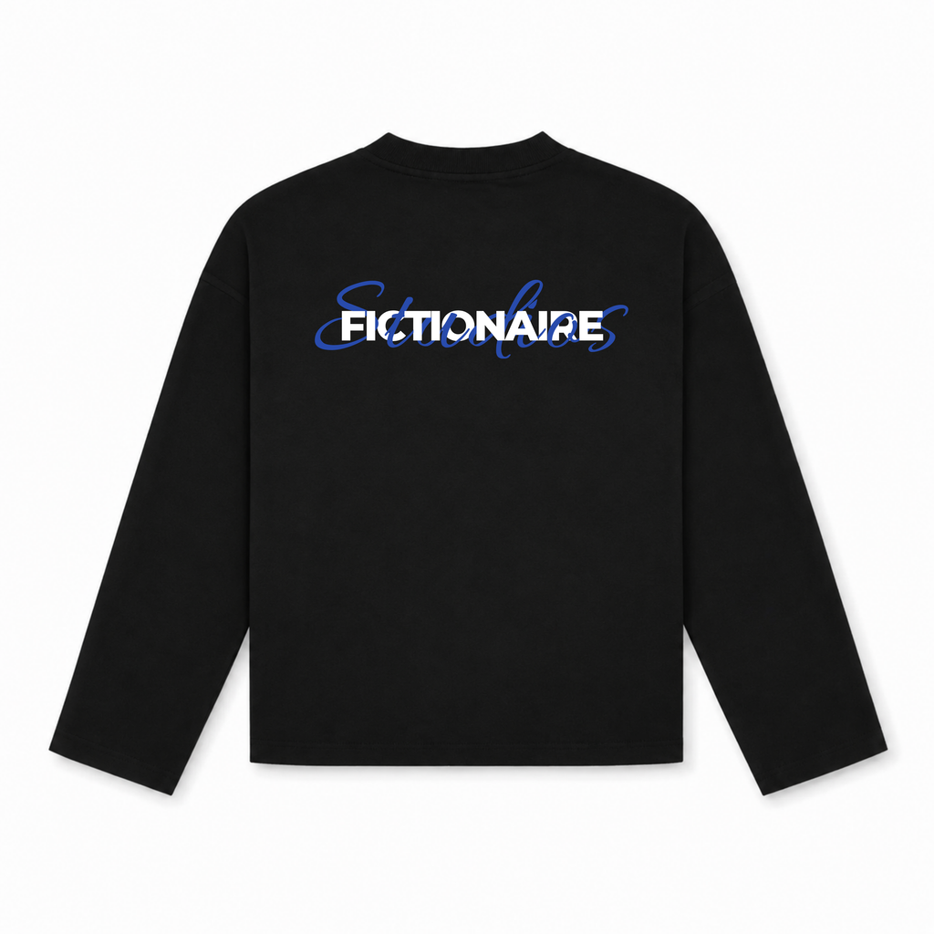 Fictionaire Studios Longsleeve Black/Blue