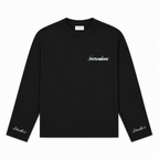 Fictionaire Studios Longsleeve Black/FCTNRE Blue