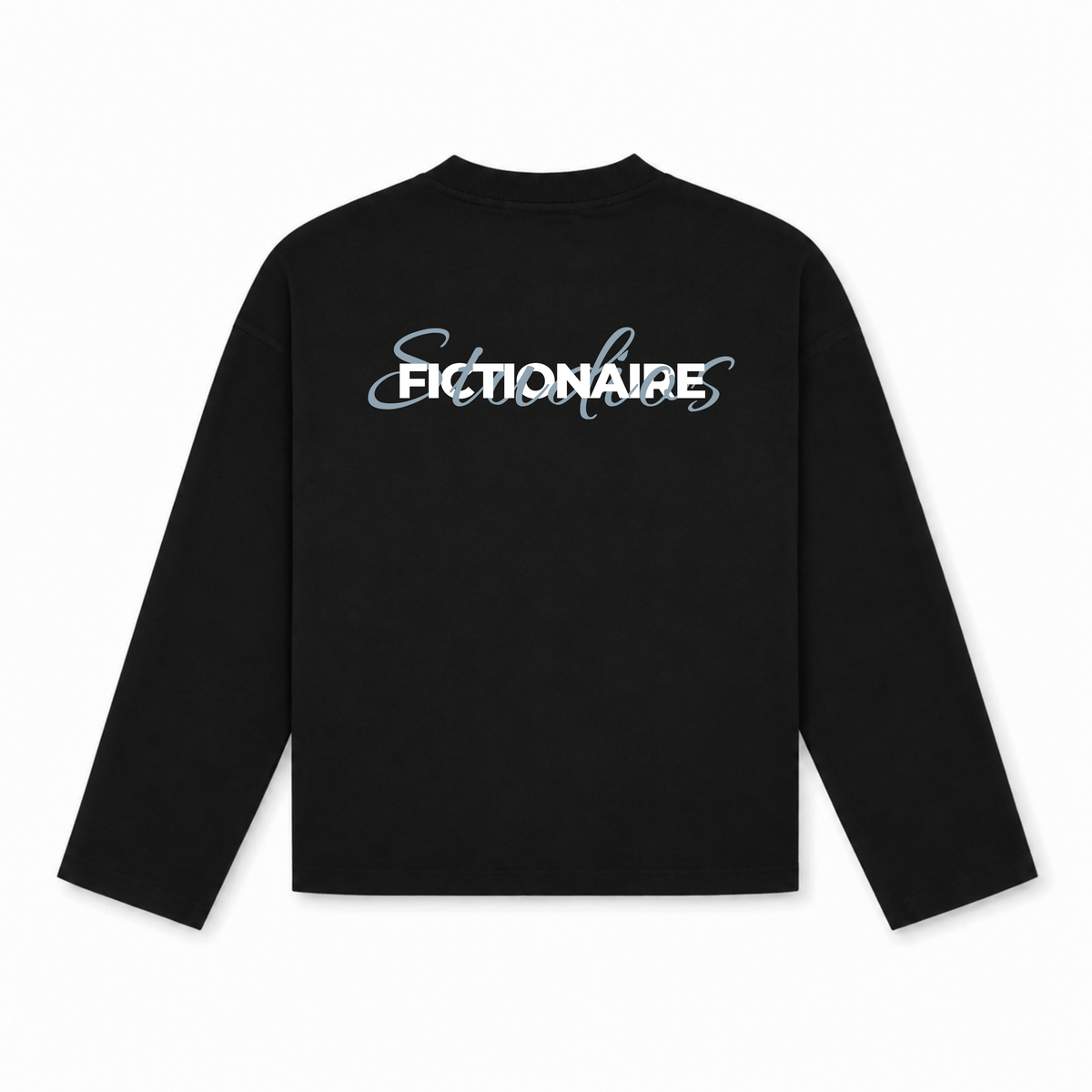 Fictionaire Studios Longsleeve Black/FCTNRE Blue