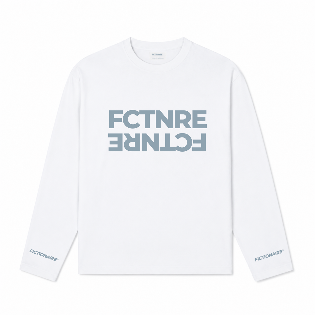 FCTNRE Longsleeve White/Blue
