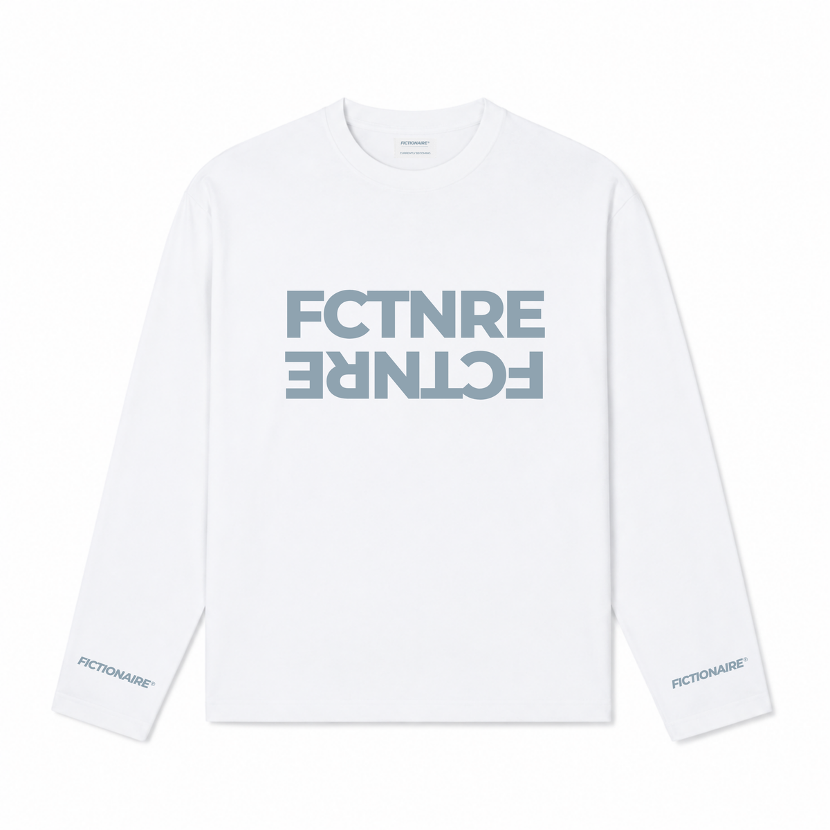 FCTNRE Longsleeve White/Blue