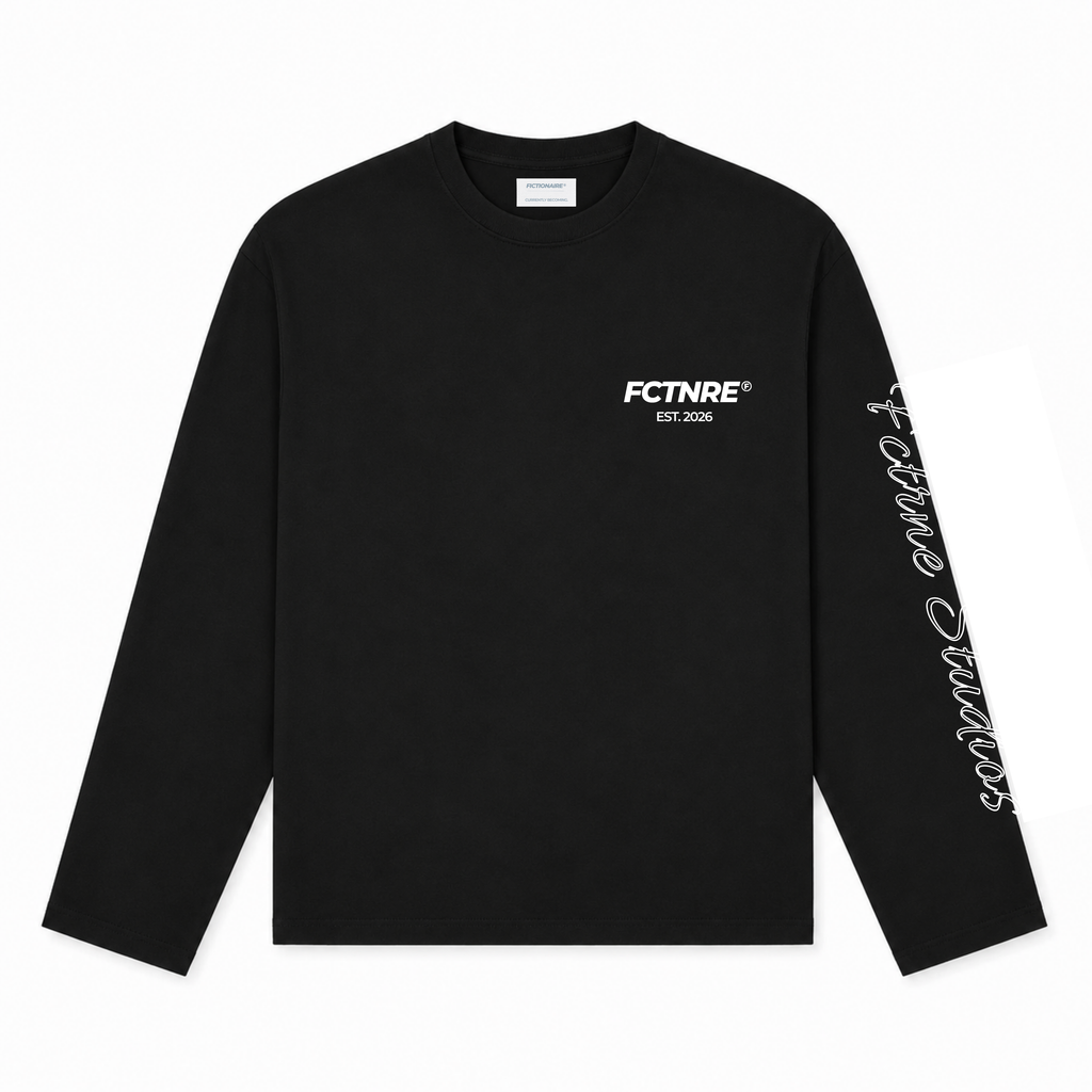 Currently Becoming Longsleeve Black/White