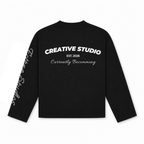 Currently Becoming Longsleeve Black/White