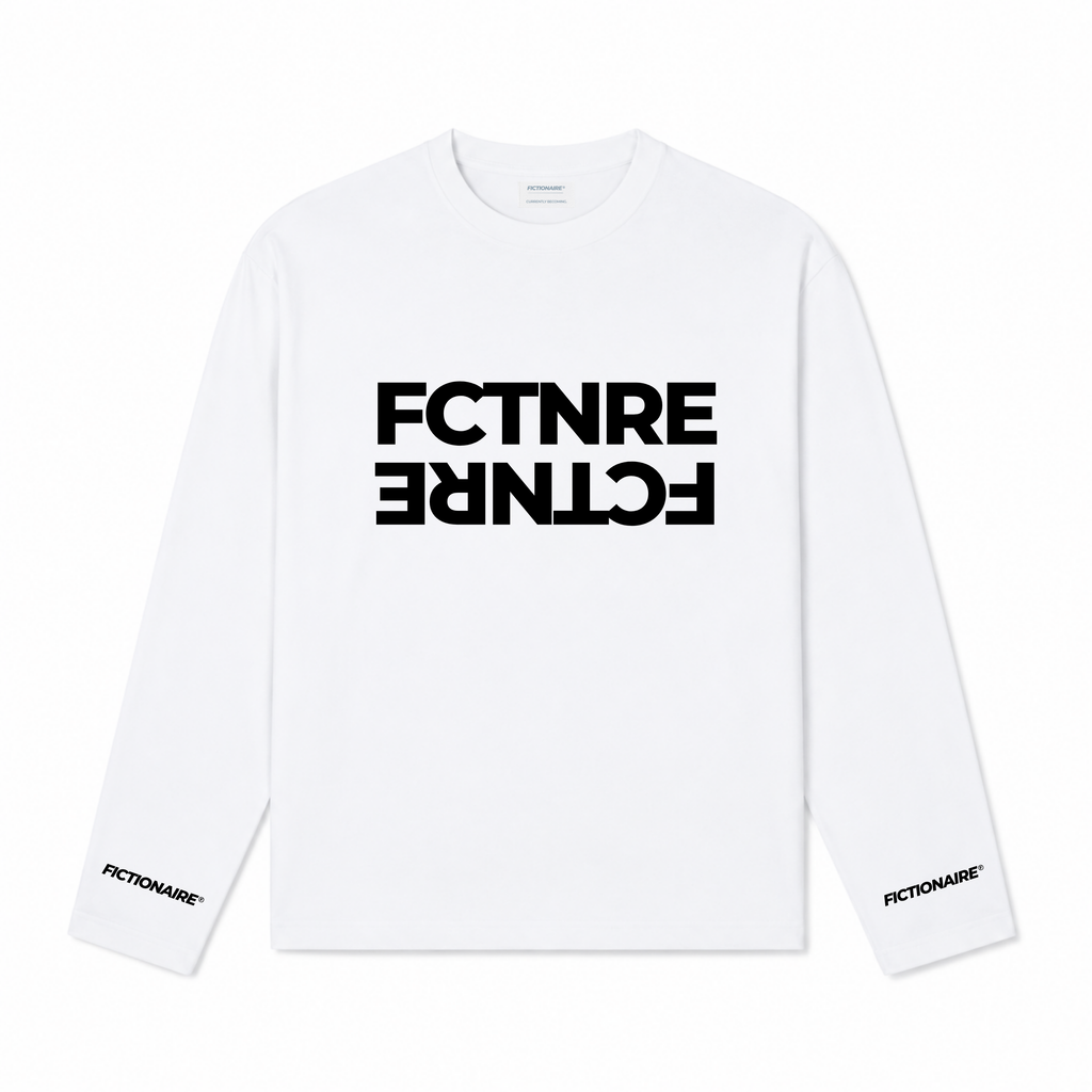 FCTNRE Longsleeve White/Black