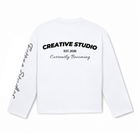 Currently Becoming Longsleeve White/Black